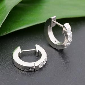 Hoops i titanium med Cz 10mm - Vejl. 399,-