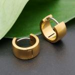 Hoops i forgyldt titanium 10mm - Vejl. 349,-
