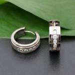 Hoops i titanium med Cz 12mm - Vejl. 599,-