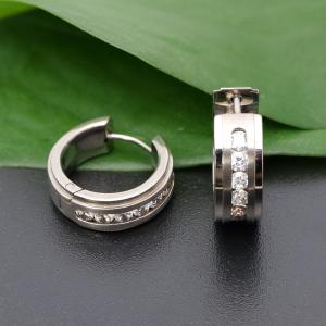 Hoops i titanium med Cz 12mm - Vejl. 599,-