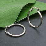Hoops i titanium 2x25mm - Vejl. 249,-
