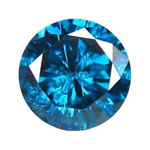 0,03 ct ls brillant - Fancy Blue