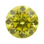 0,01 ct brill. i forriv. - Fancy Yellow/SI - Vejl. 875,-