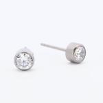 restikke i forgyldt titanium 3mm m/cz - Vejl. 199,-