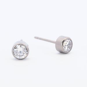 restikke i titanium 4mm m/cz - Vejl. 199,-