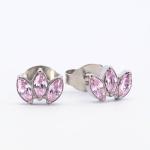 restikke i forgyldt titanium m/cz - Vejl. 299,-