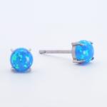restikke i forgyldt titanium m/bl opal - Vejl. 249,-
