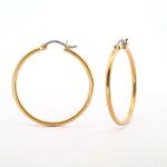 Hoops i forgyldt titanium 2x25mm - Vejl. 249,-